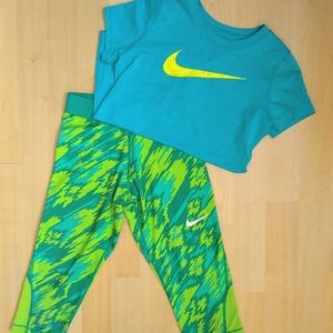 Nike Matching Athletic Wear Set Sz S